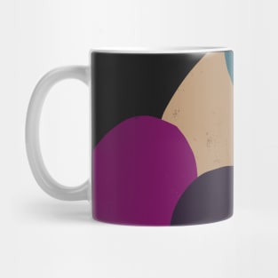 Purple color dots Mug